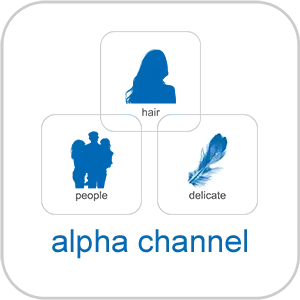 Personen, Tiere und Haare freistellen Filigrane Freisteller mit Alphakanal