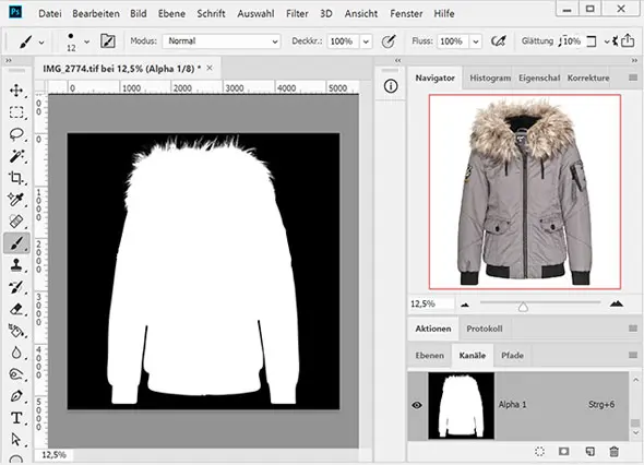 Alphakanal Freisteller, Haare freistellen Alphakanal Freisteller, Haare freistellen