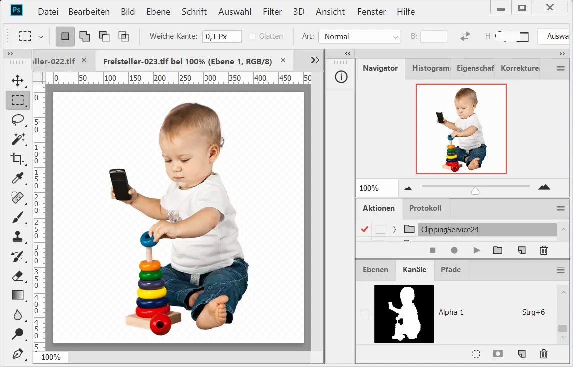 Alphakanal Freisteller, Haare freistellen Alphakanal Freisteller, Haare freistellen
